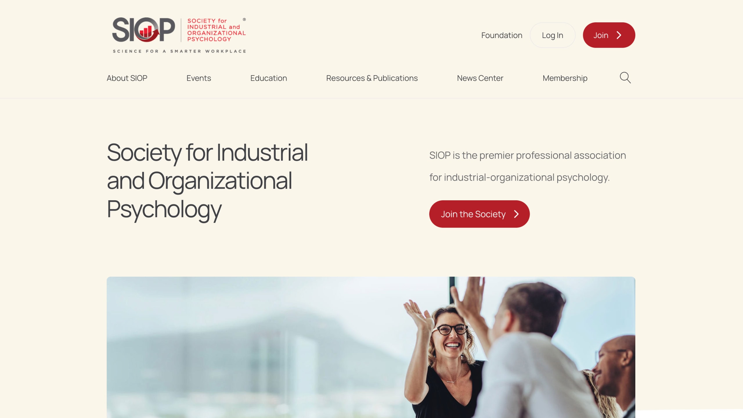 Hero - Society for Industrial & Organizational Psychology - v2